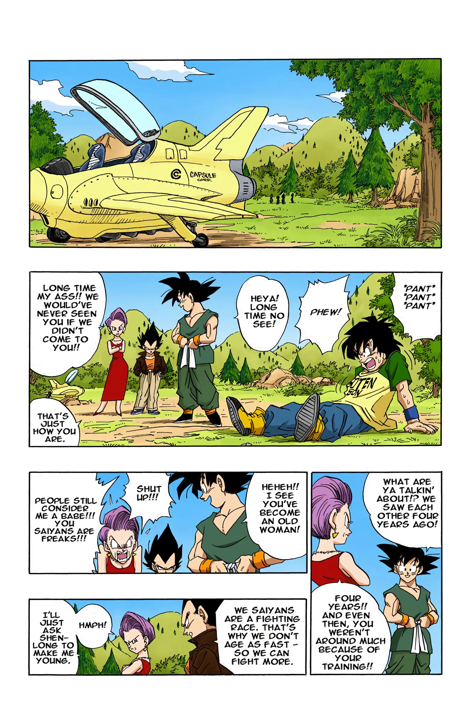 DBZ Majin Buu Saga Colored Manga, chapter 518, page 2