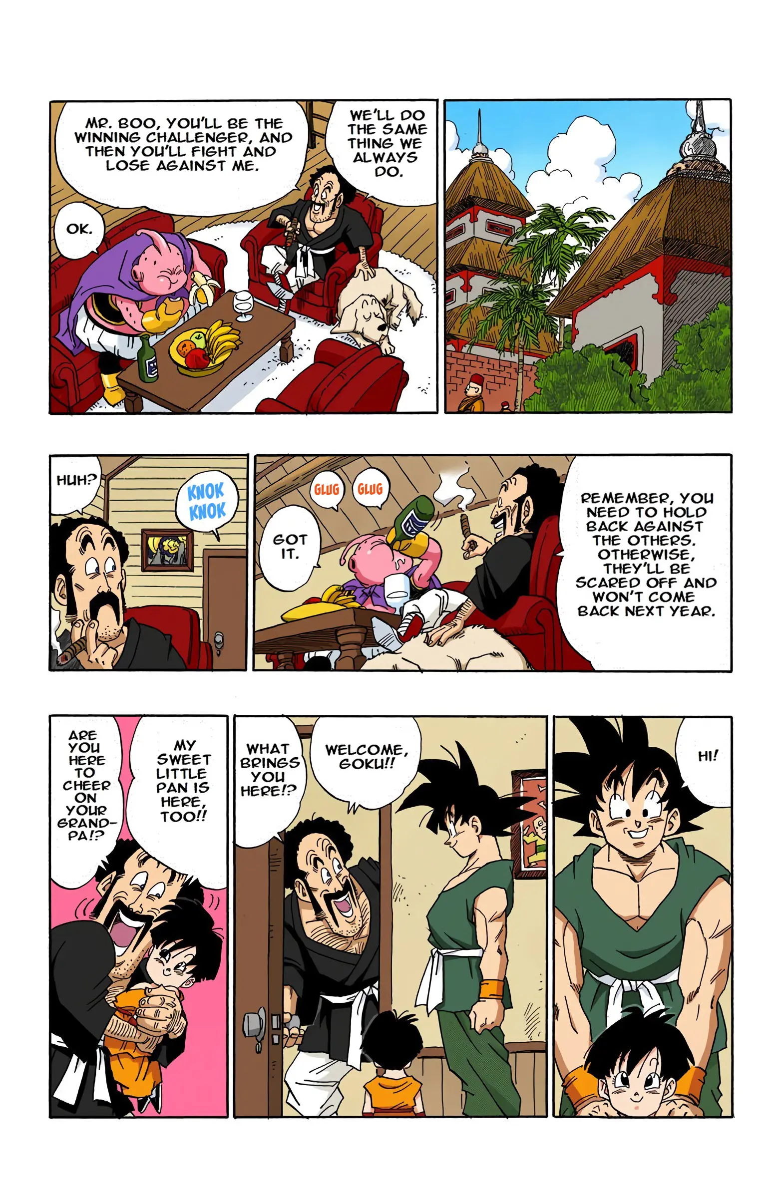DBZ Majin Buu Saga Colored Manga, chapter 518, page 6