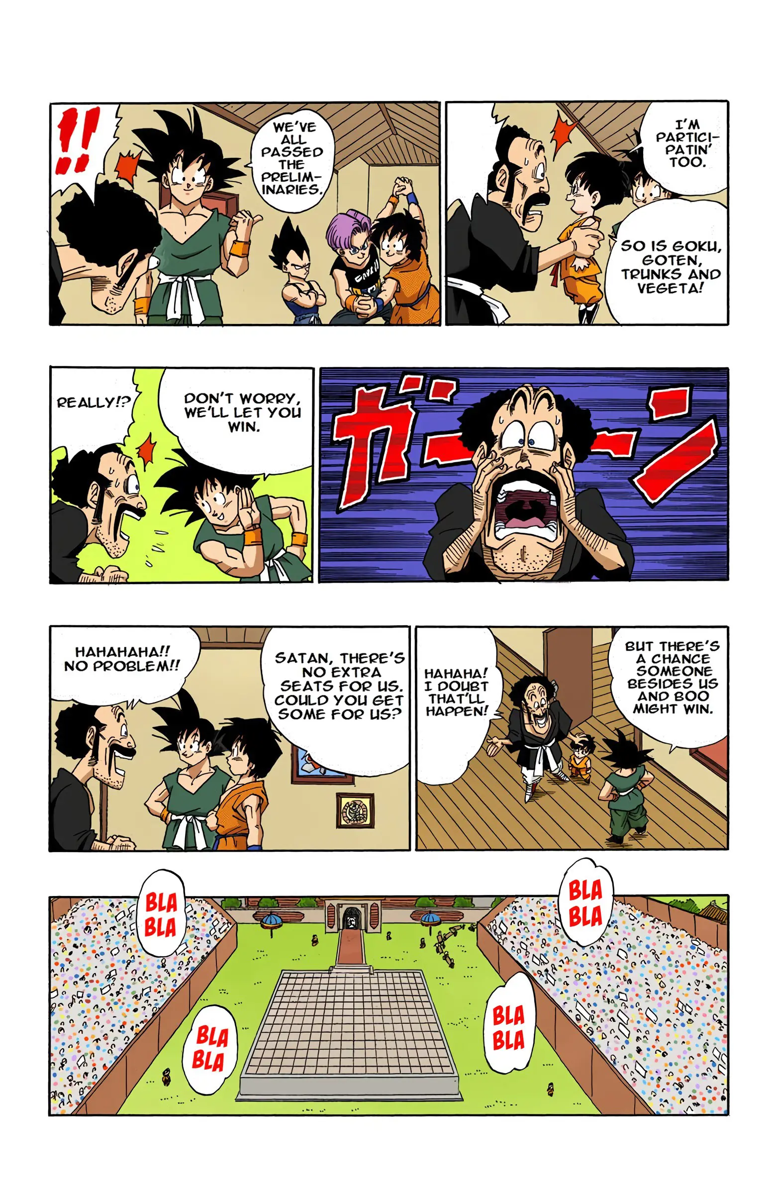 DBZ Majin Buu Saga Colored Manga, chapter 518, page 7