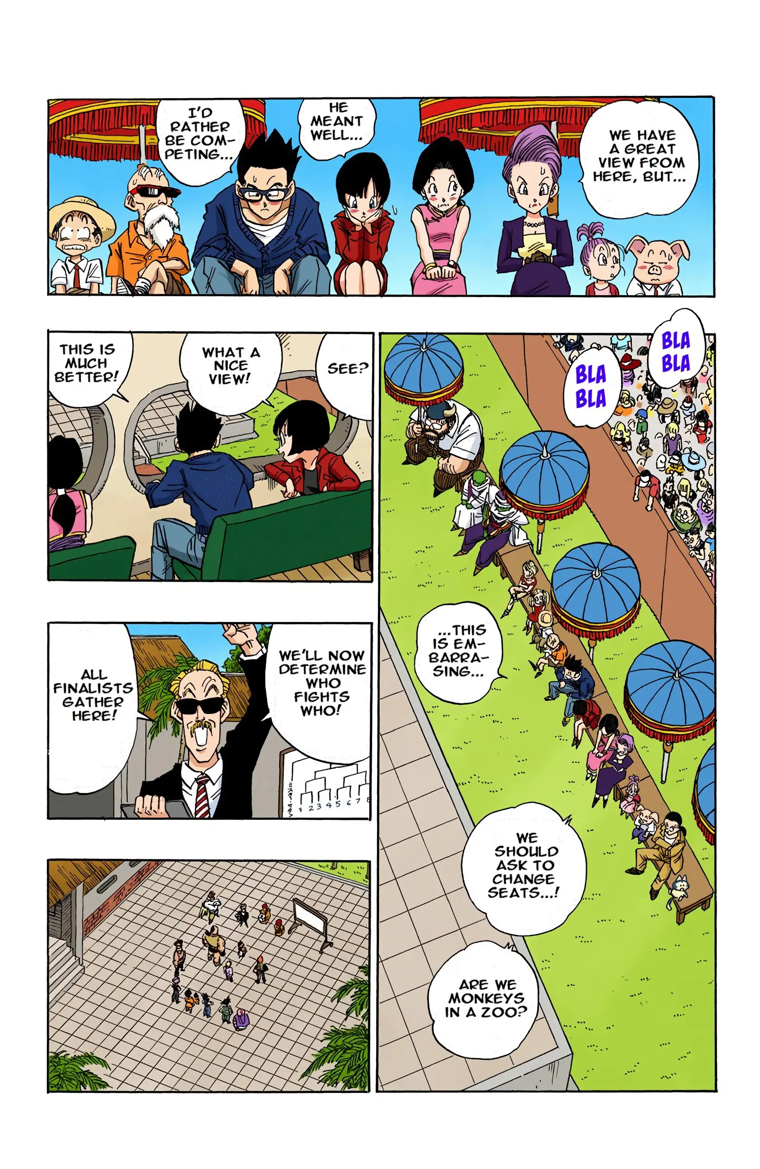 DBZ Majin Buu Saga Colored Manga, chapter 518, page 8