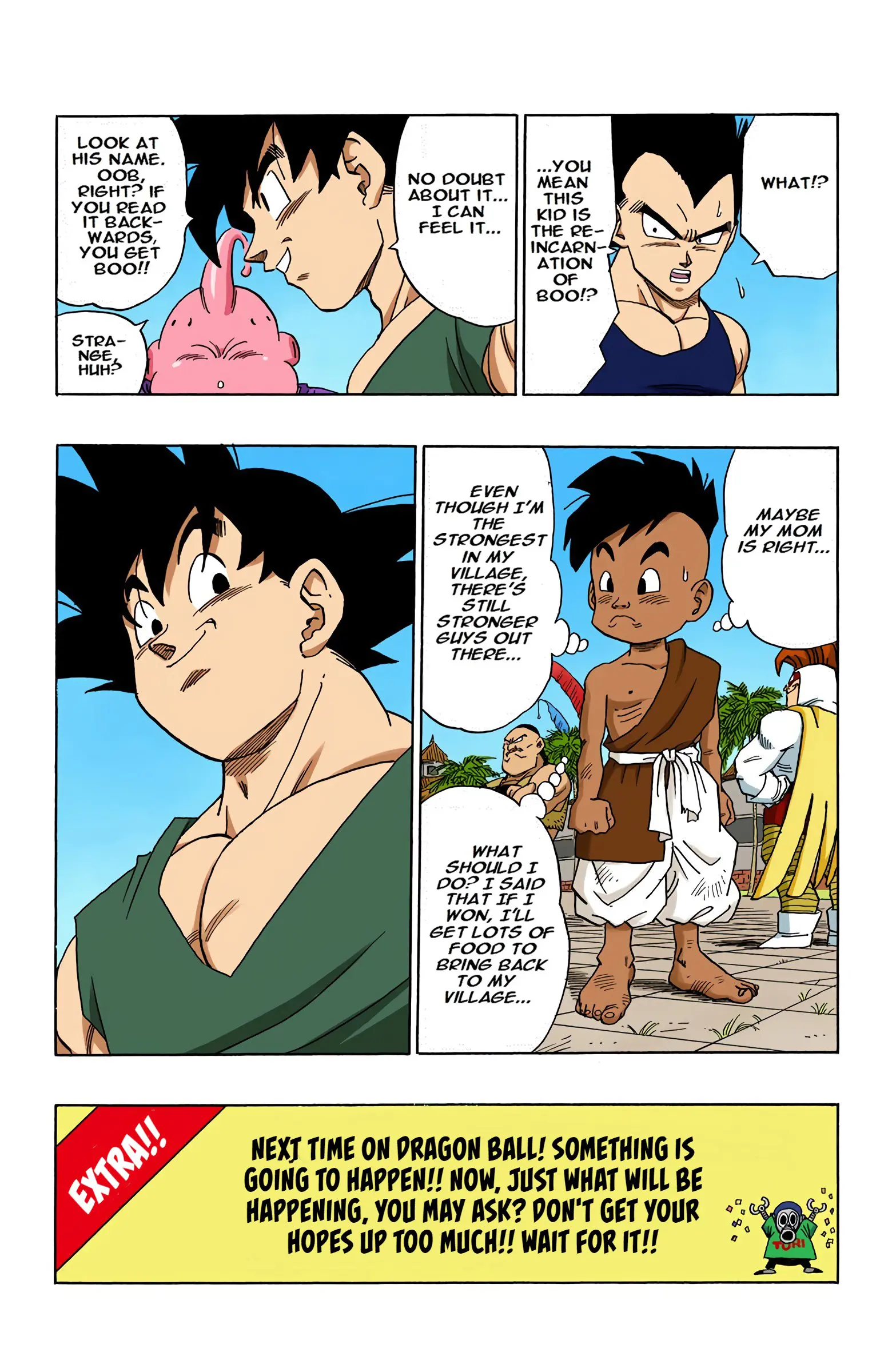 DBZ Majin Buu Saga Colored Manga, chapter 518, page 13