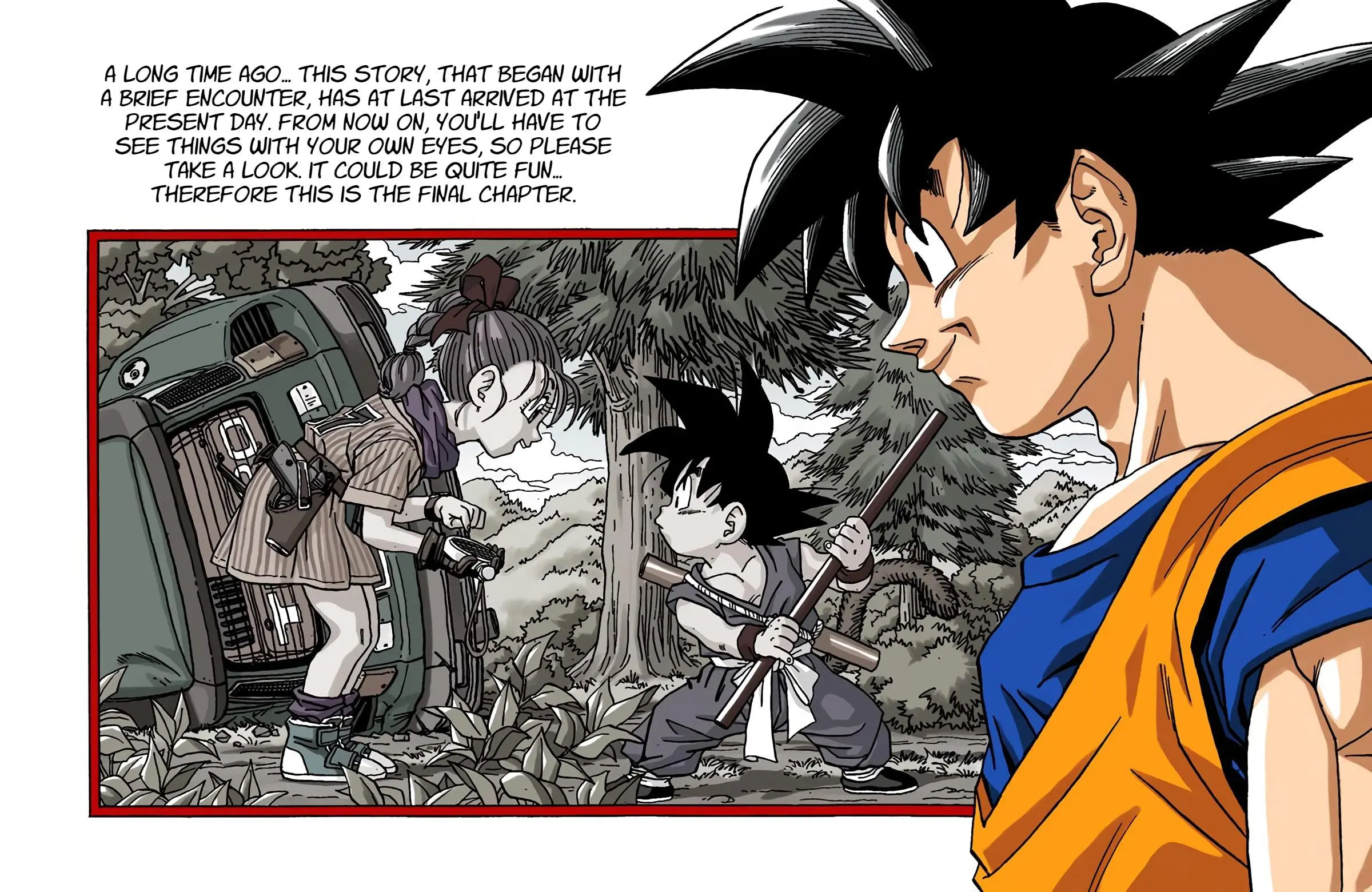 DBZ Majin Buu Saga Colored Manga, chapter 519 END, page 2