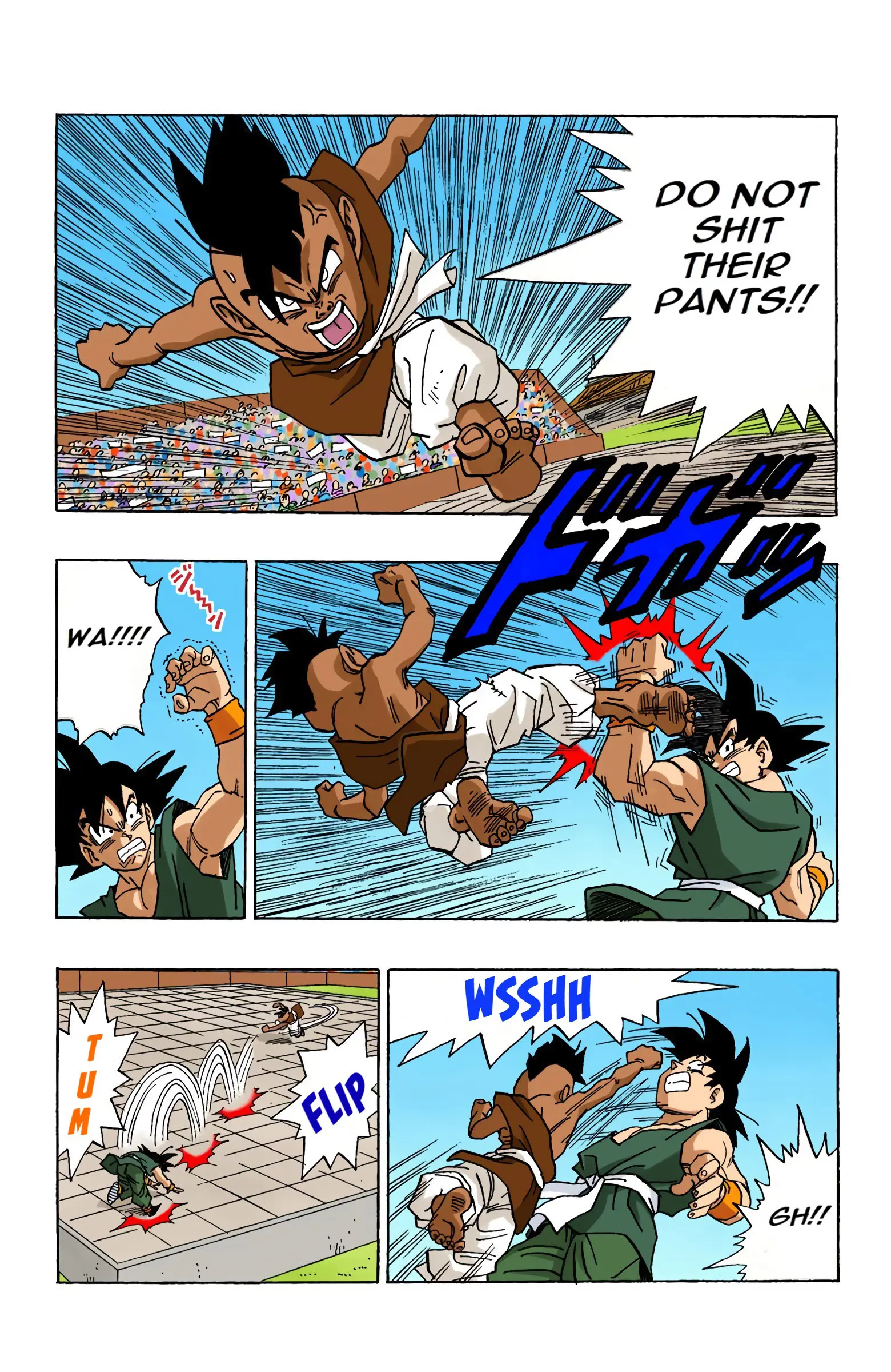 DBZ Majin Buu Saga Colored Manga, chapter 519 END, page 11