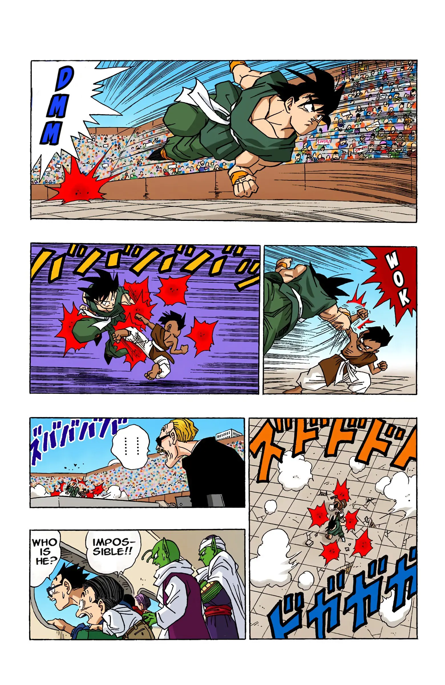 DBZ Majin Buu Saga Colored Manga, chapter 519 END, page 12
