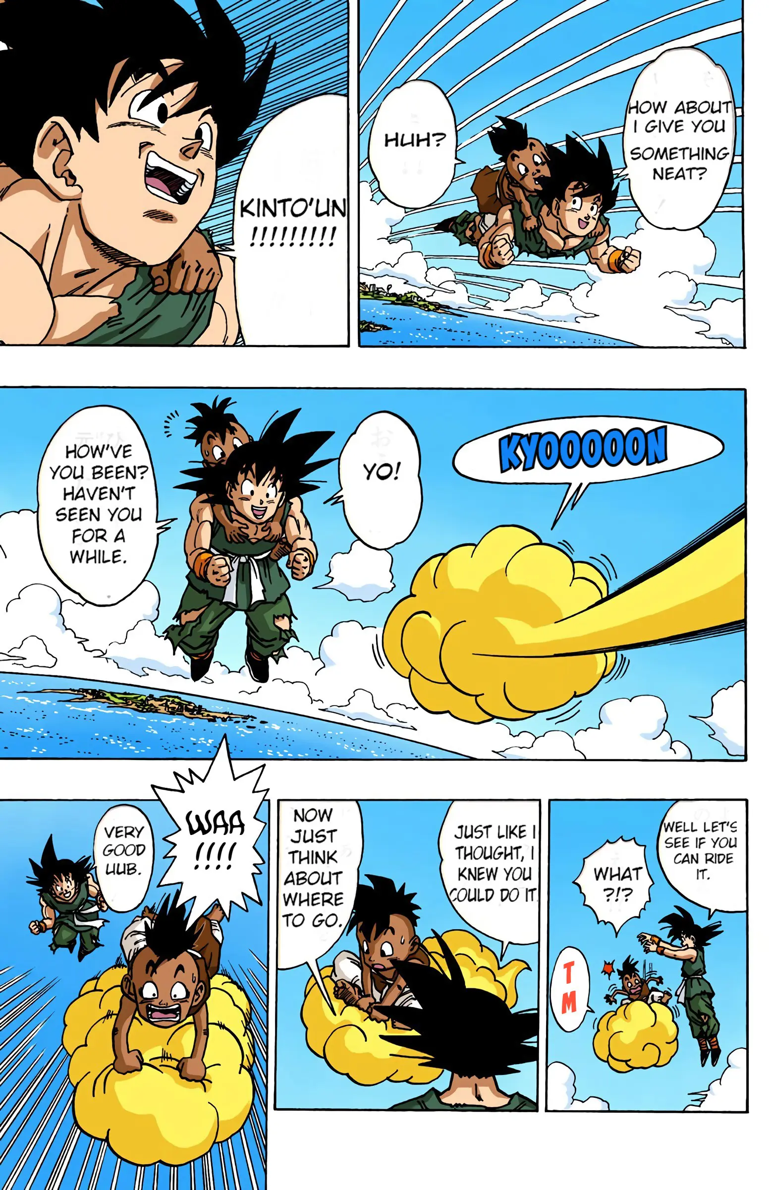 DBZ Majin Buu Saga Colored Manga, chapter 519 END, page 17