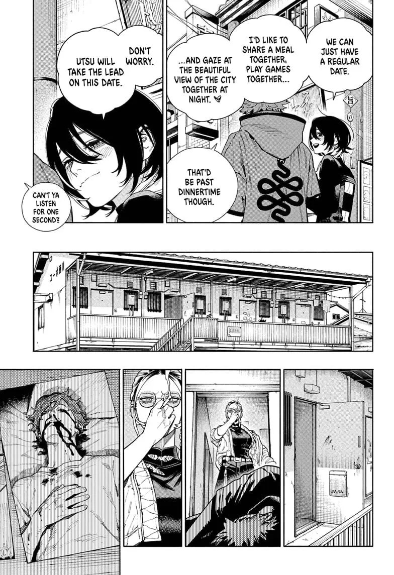 Gokurakugai, chapter 18, page 17