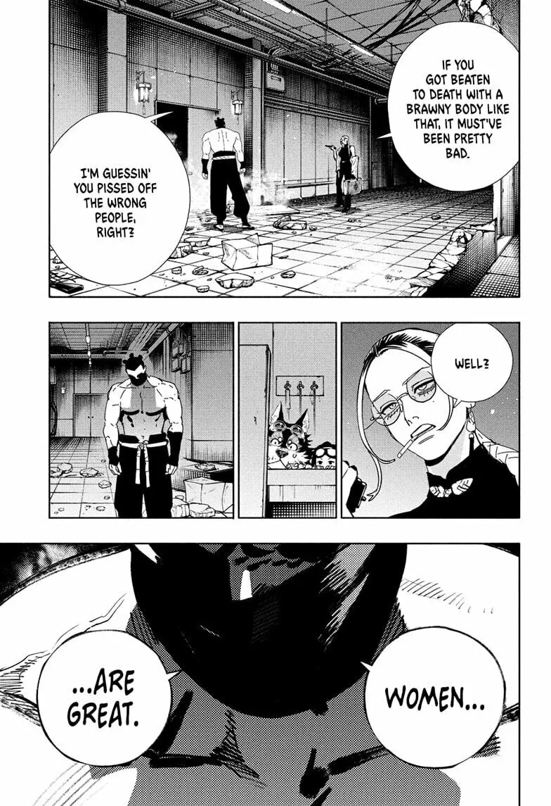 Gokurakugai, chapter 32, page 9