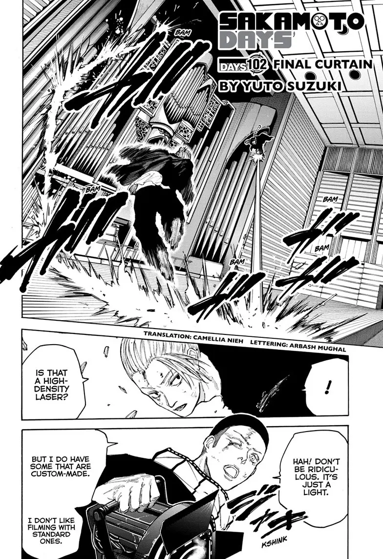 Sakamoto Days Manga Online, chapter 102, page 2