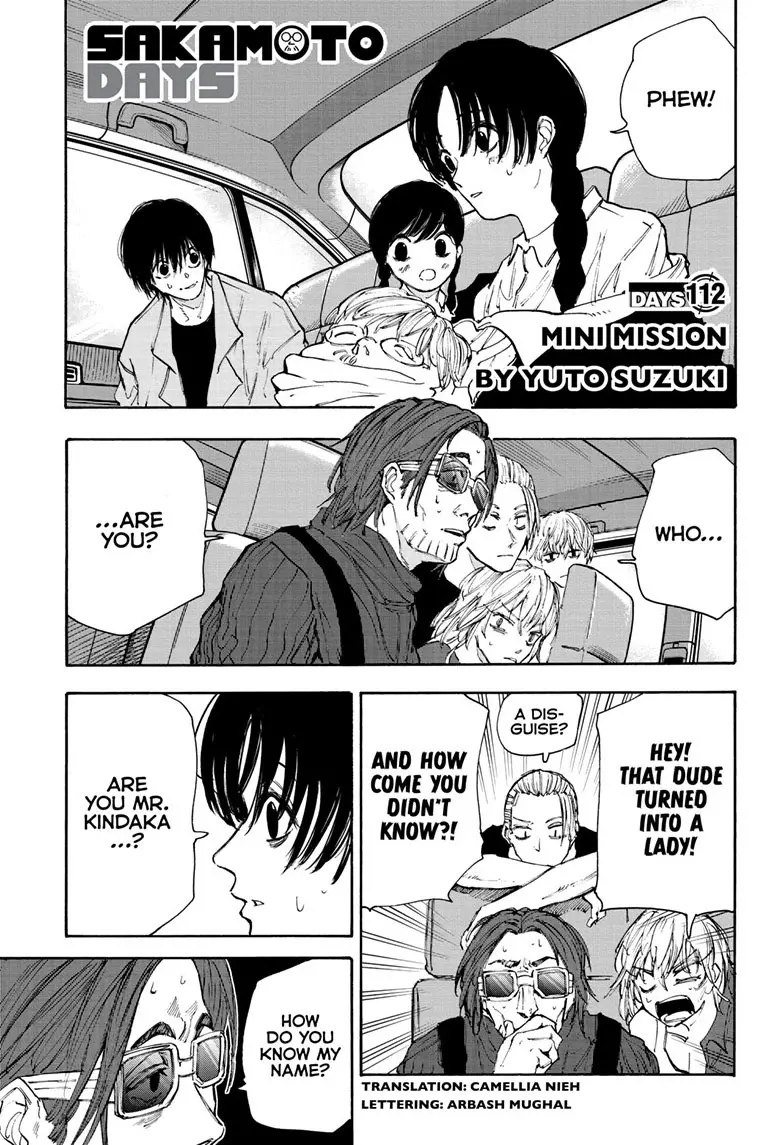 Sakamoto Days Manga Online, chapter 112, page 1