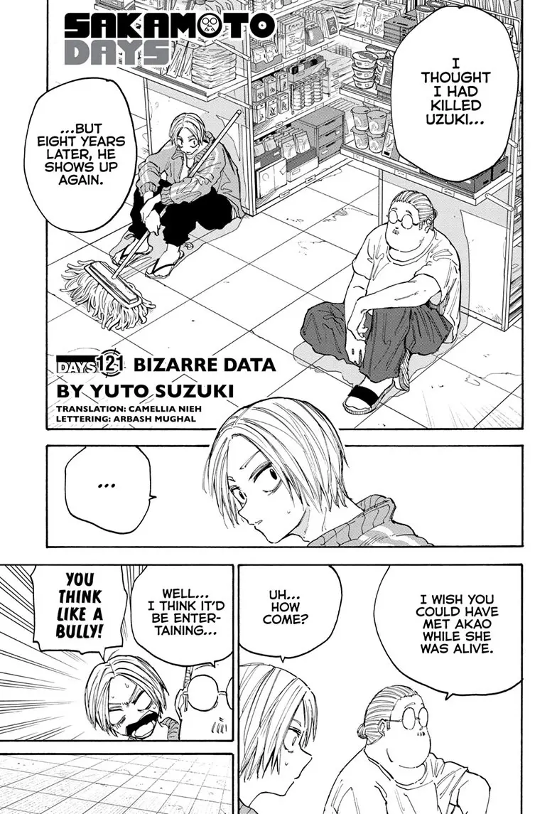 Sakamoto Days Manga Online, chapter 121, page 1