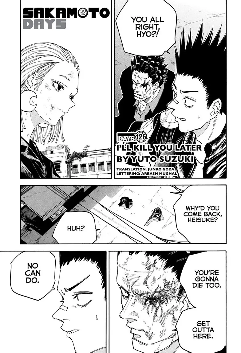 Sakamoto Days Manga Online, chapter 126, page 1