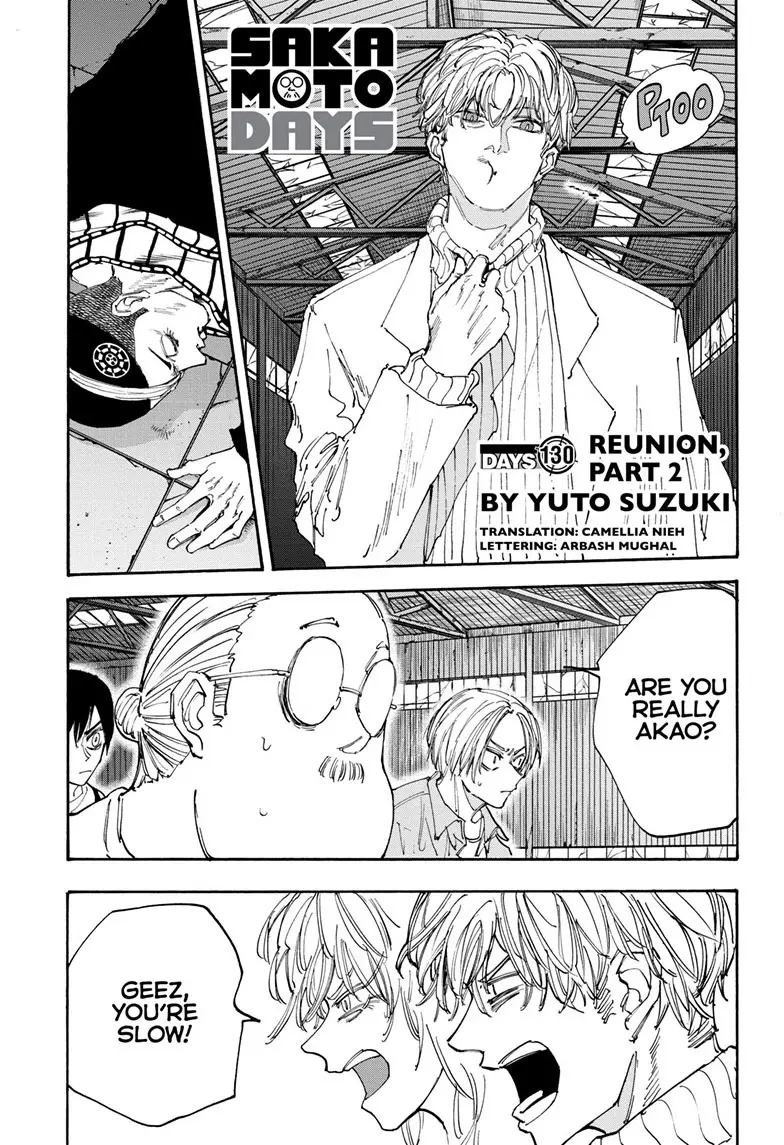 Sakamoto Days Manga Online, chapter 130, page 1