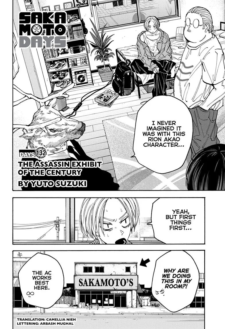 Sakamoto Days Manga Online, chapter 132, page 2
