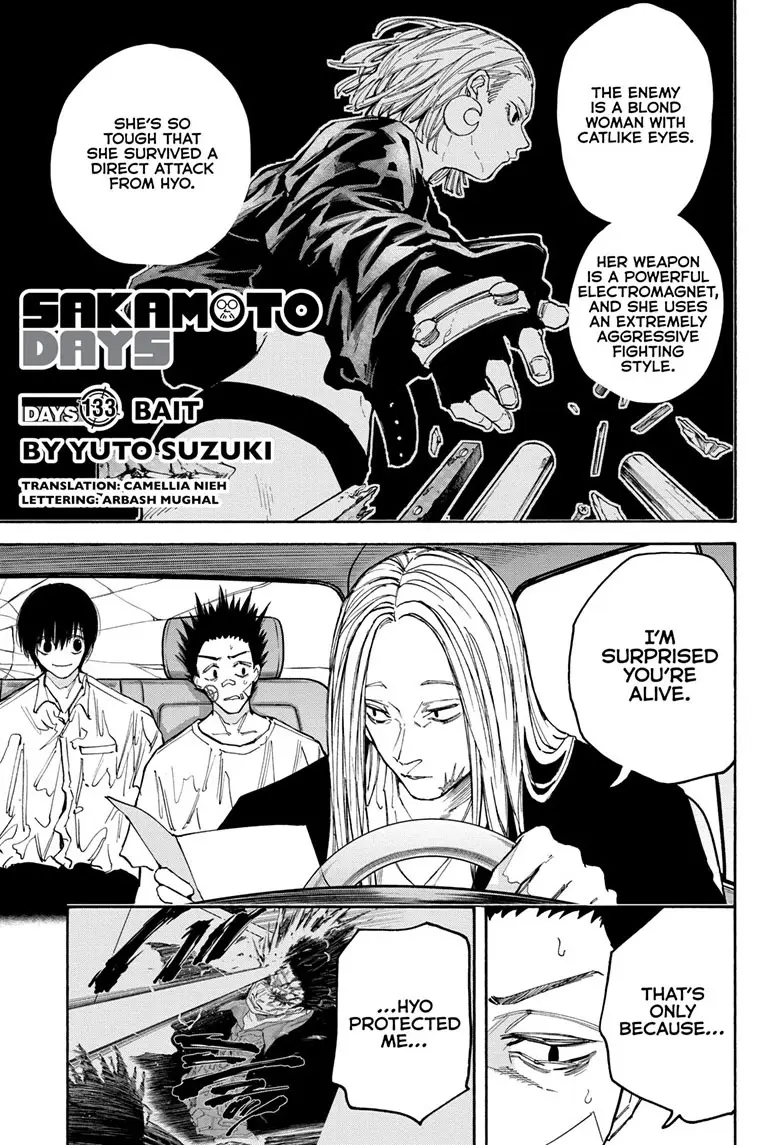 Sakamoto Days Manga Online, chapter 133, page 1