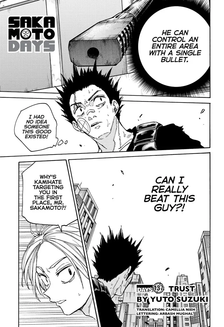 Sakamoto Days Manga Online, chapter 137, page 1