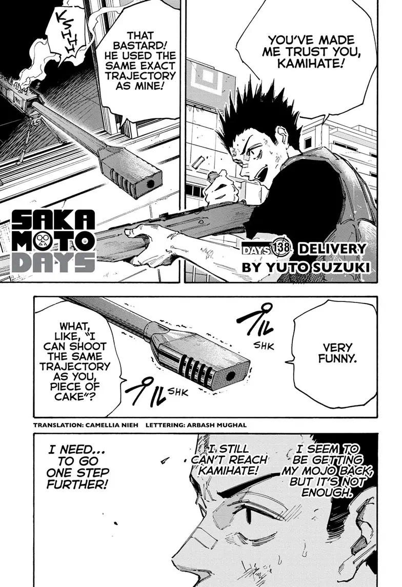 Sakamoto Days Manga Online, chapter 138, page 1