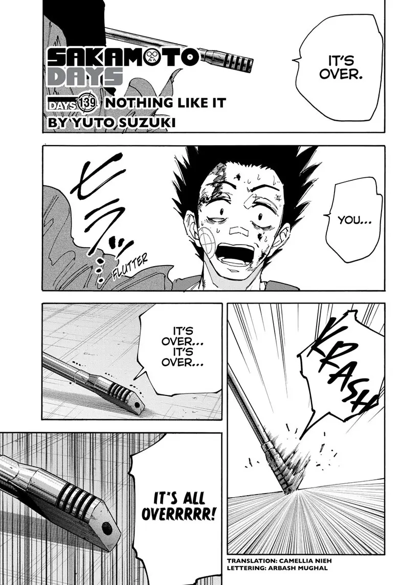 Sakamoto Days Manga Online, chapter 139, page 1