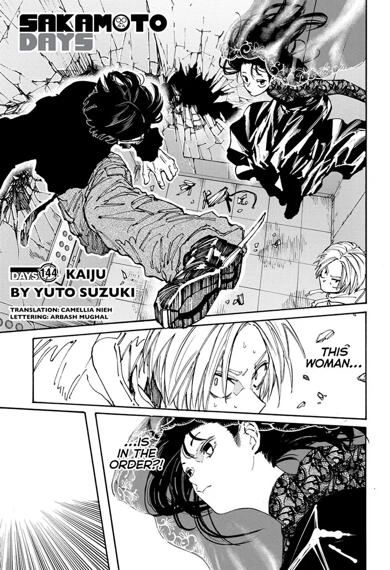 Sakamoto Days Manga Online, chapter 144, page 1