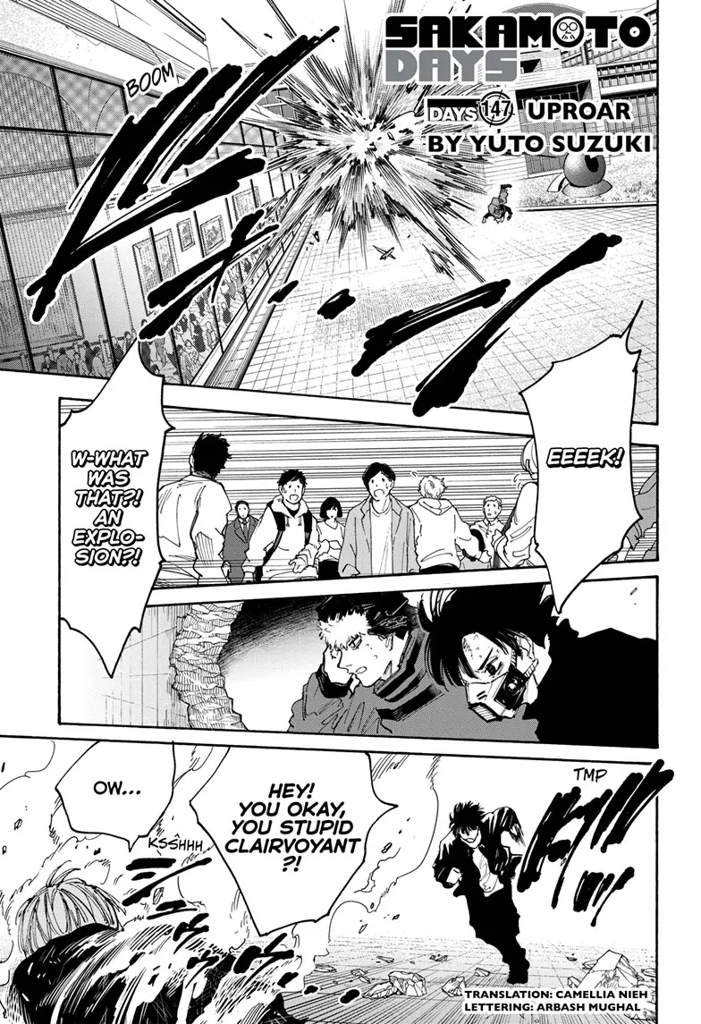 Sakamoto Days Manga Online, chapter 147, page 1