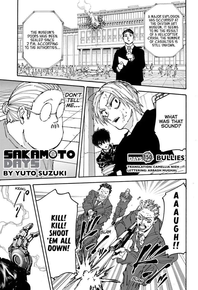 Sakamoto Days Manga Online, chapter 150, page 1