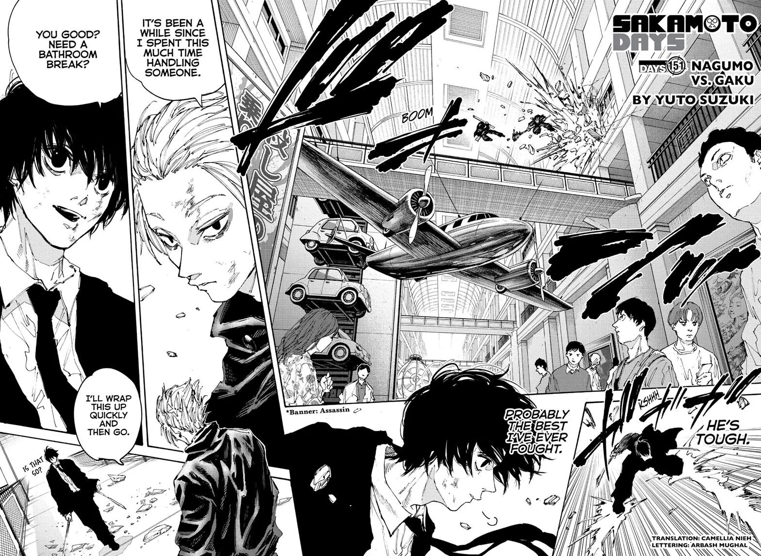 Sakamoto Days Manga Online, chapter 151, page 2