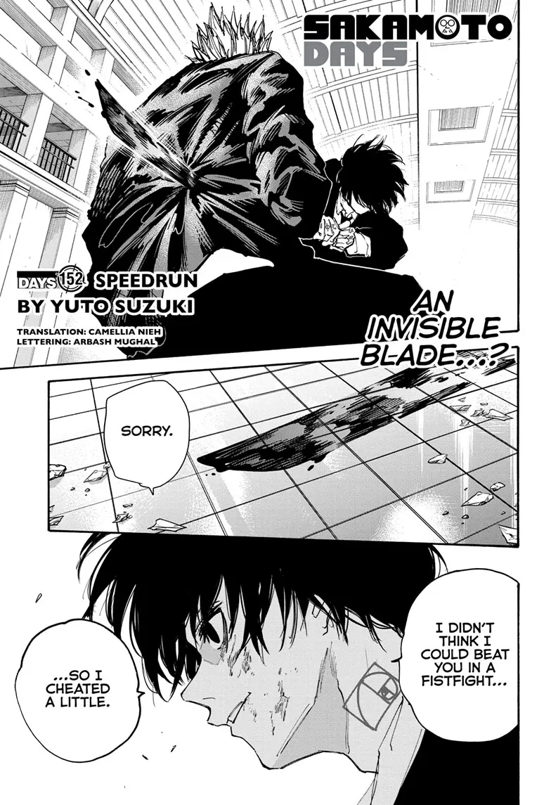 Sakamoto Days Manga Online, chapter 152, page 1