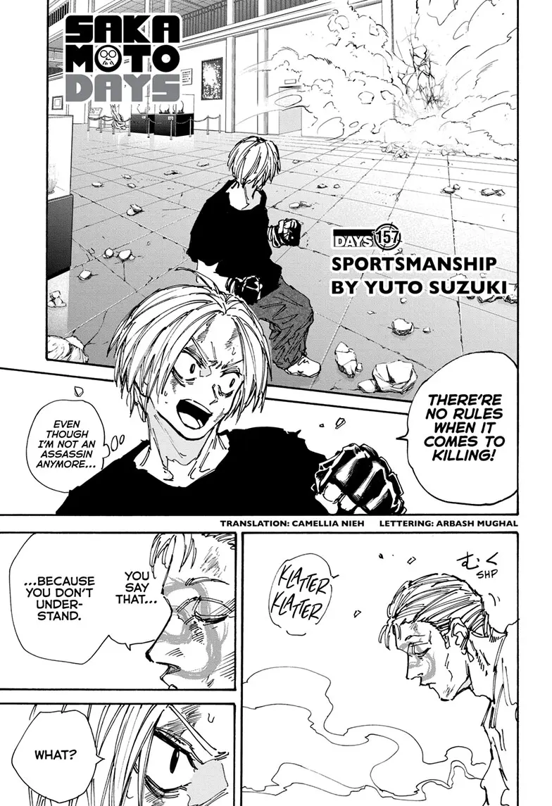 Sakamoto Days Manga Online, chapter 157, page 1