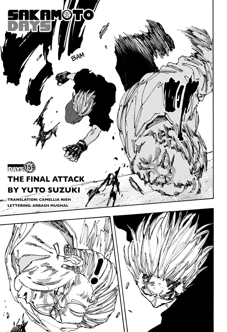 Sakamoto Days Manga Online, chapter 159, page 1