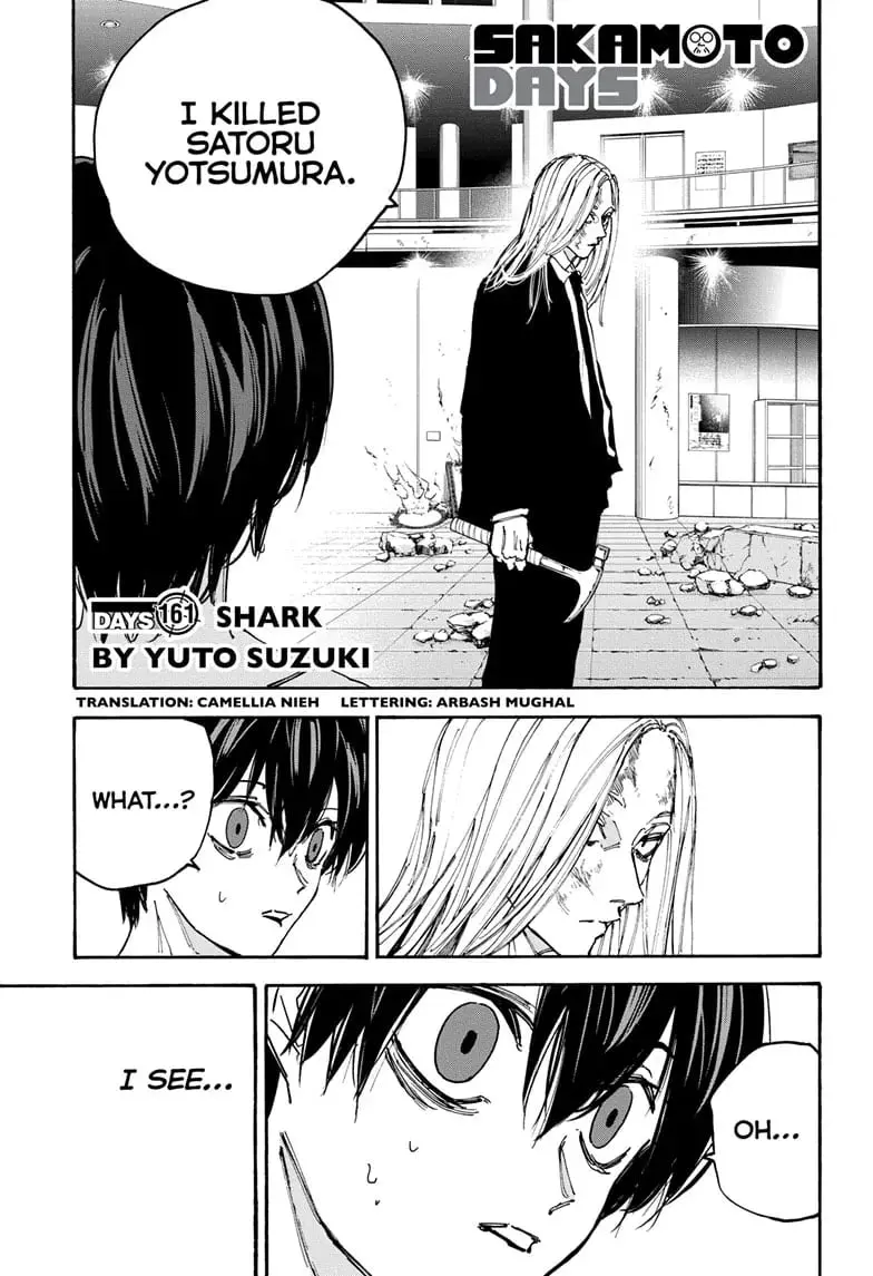 Sakamoto Days Manga Online, chapter 161, page 1