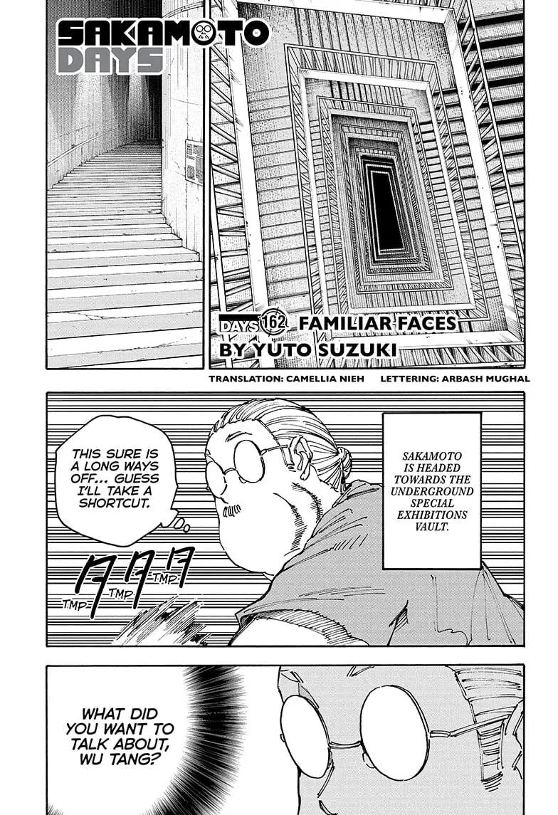 Sakamoto Days Manga Online, chapter 162, page 1