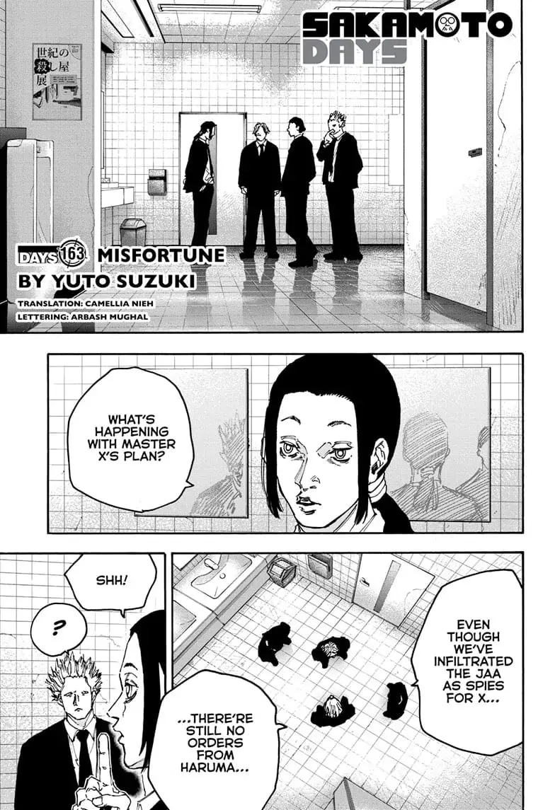 Sakamoto Days Manga Online, chapter 163, page 1