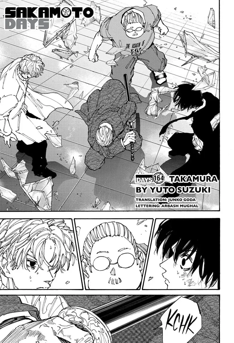 Sakamoto Days Manga Online, chapter 164, page 1