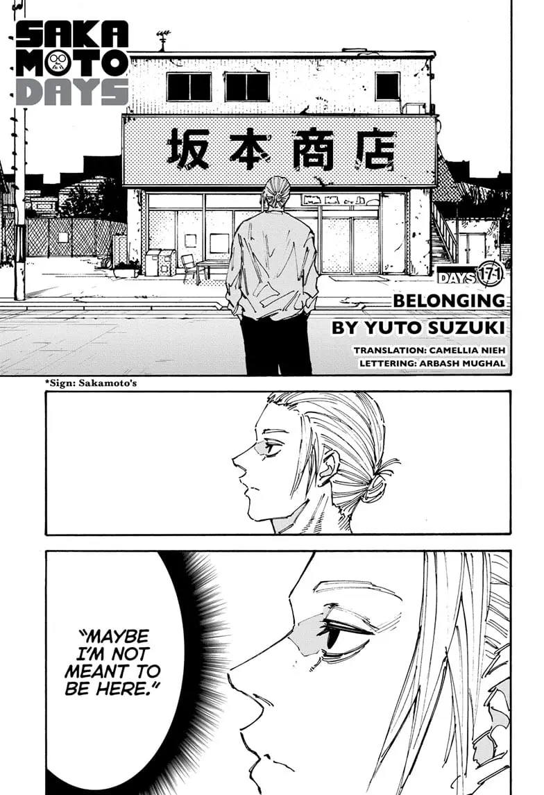 Sakamoto Days Manga Online, chapter 171, page 1