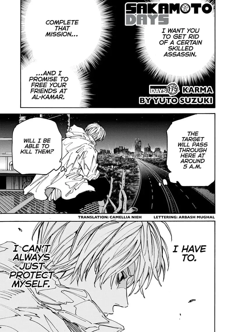 Sakamoto Days Manga Online, chapter 175, page 1