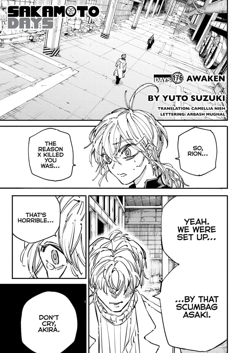 Sakamoto Days Manga Online, chapter 176, page 1