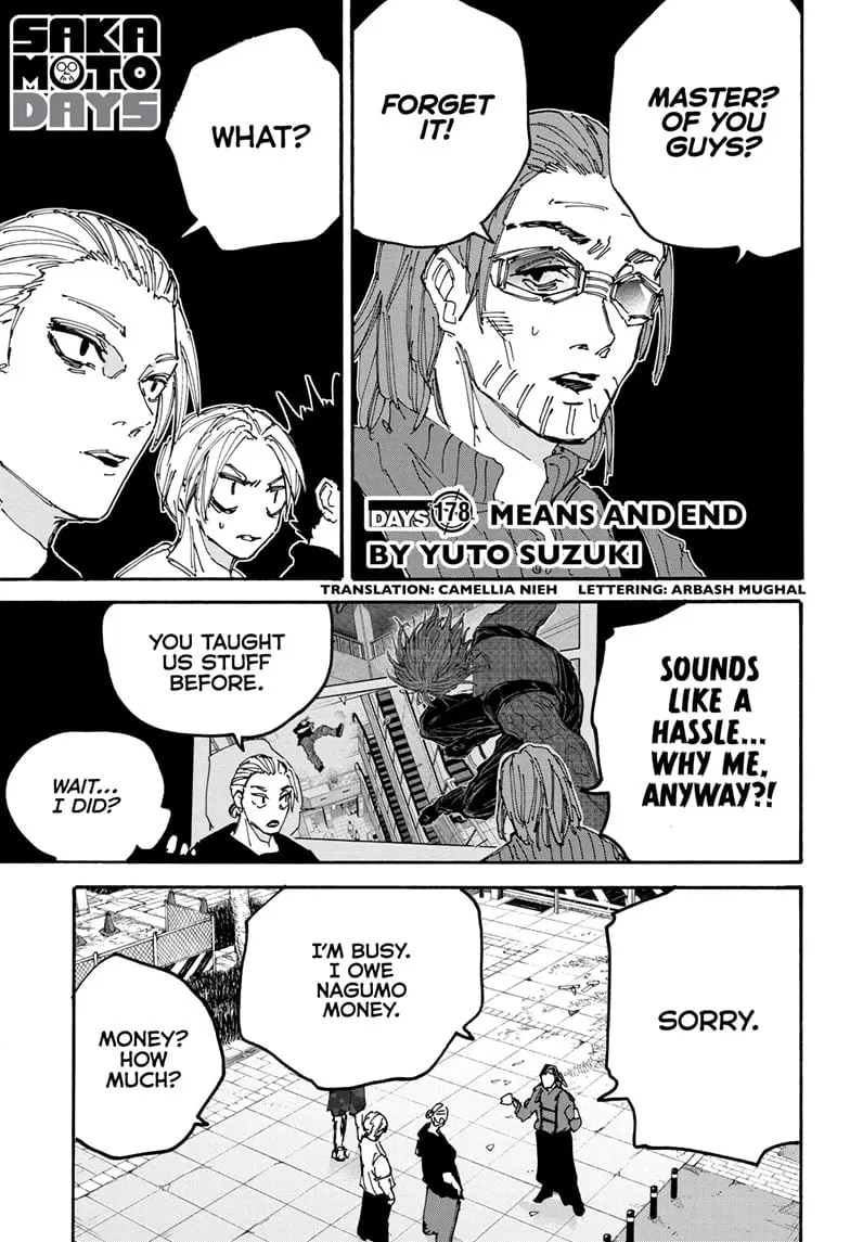 Sakamoto Days Manga Online, chapter 178, page 1