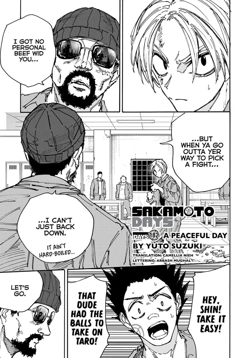Sakamoto Days Manga Online, chapter 182, page 1