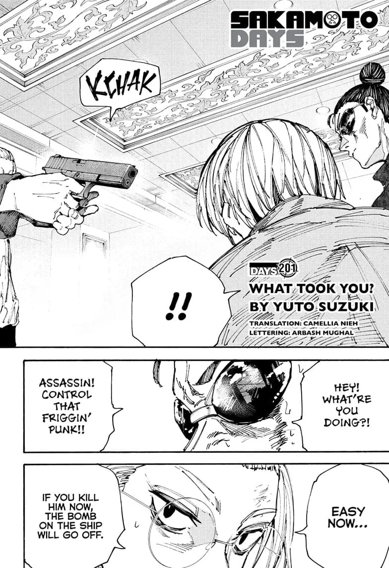 Sakamoto Days Manga Online, chapter 201, page 2