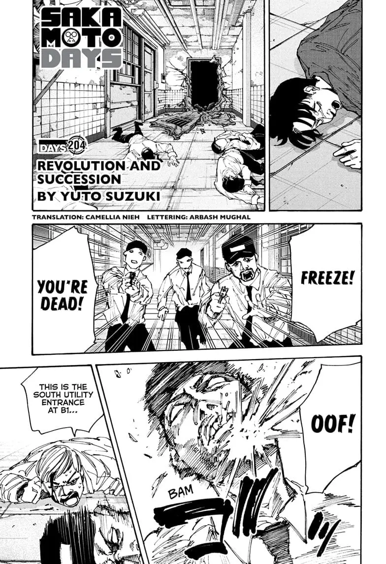 Sakamoto Days Manga Online, chapter 204, page 1