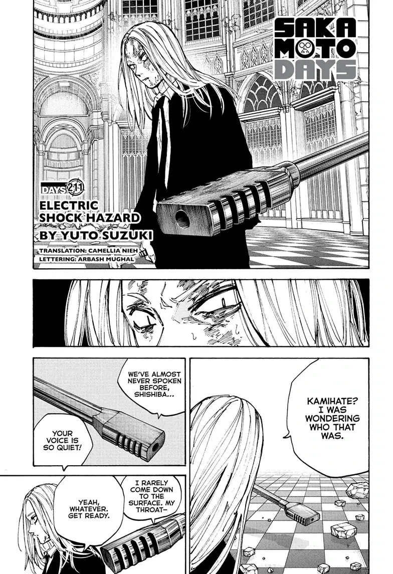 Sakamoto Days Manga Online, chapter 211, page 1