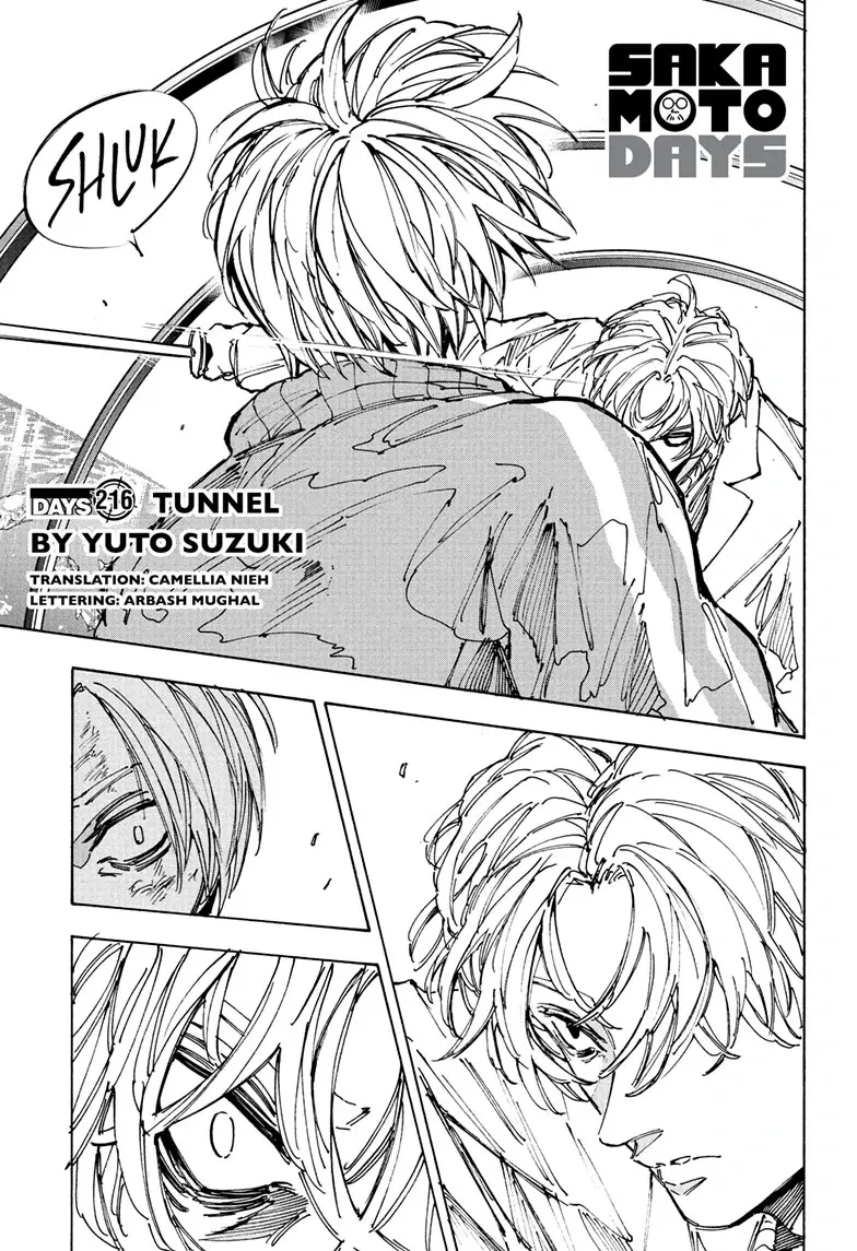 Sakamoto Days Manga Online, chapter 216, page 1