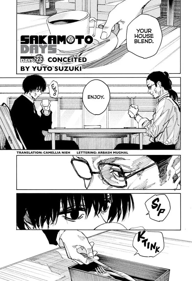 Sakamoto Days Manga Online, chapter 223, page 1