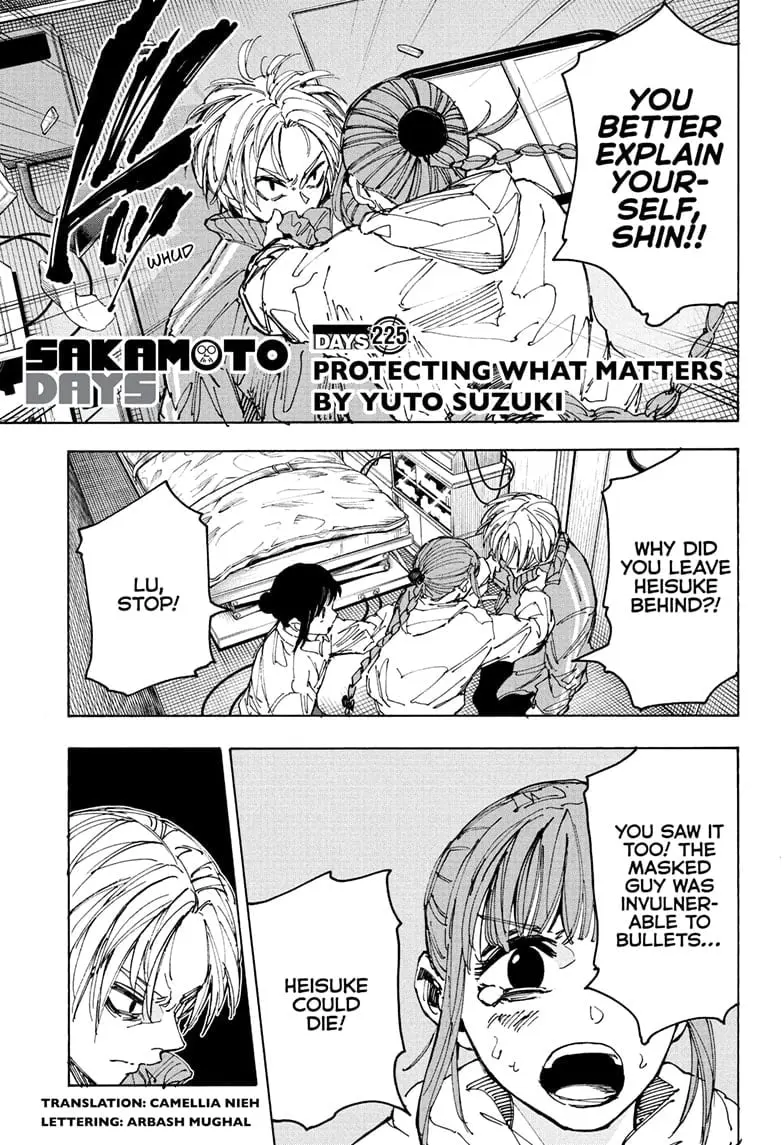 Sakamoto Days Manga Online, chapter 225, page 1