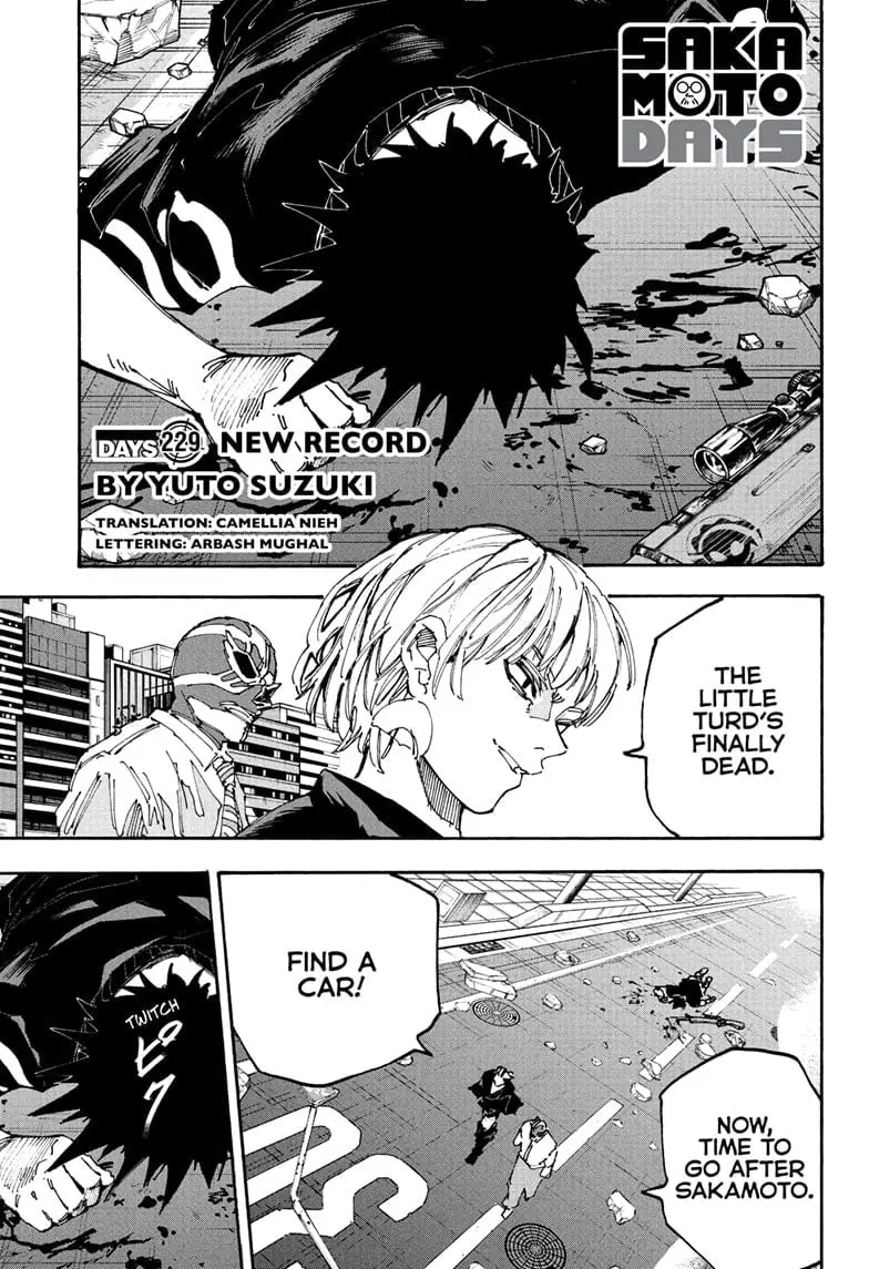 Sakamoto Days Manga Online, chapter 229, page 1