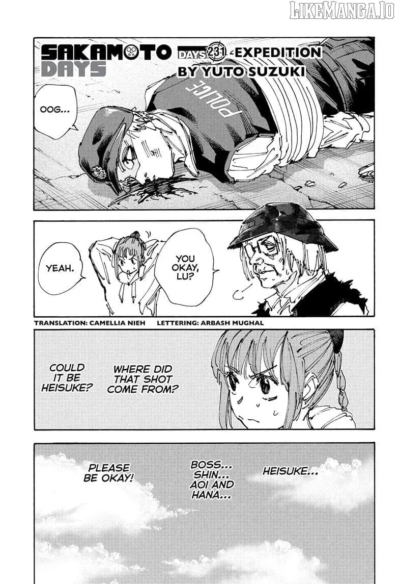 Sakamoto Days Manga Online, chapter 231, page 1