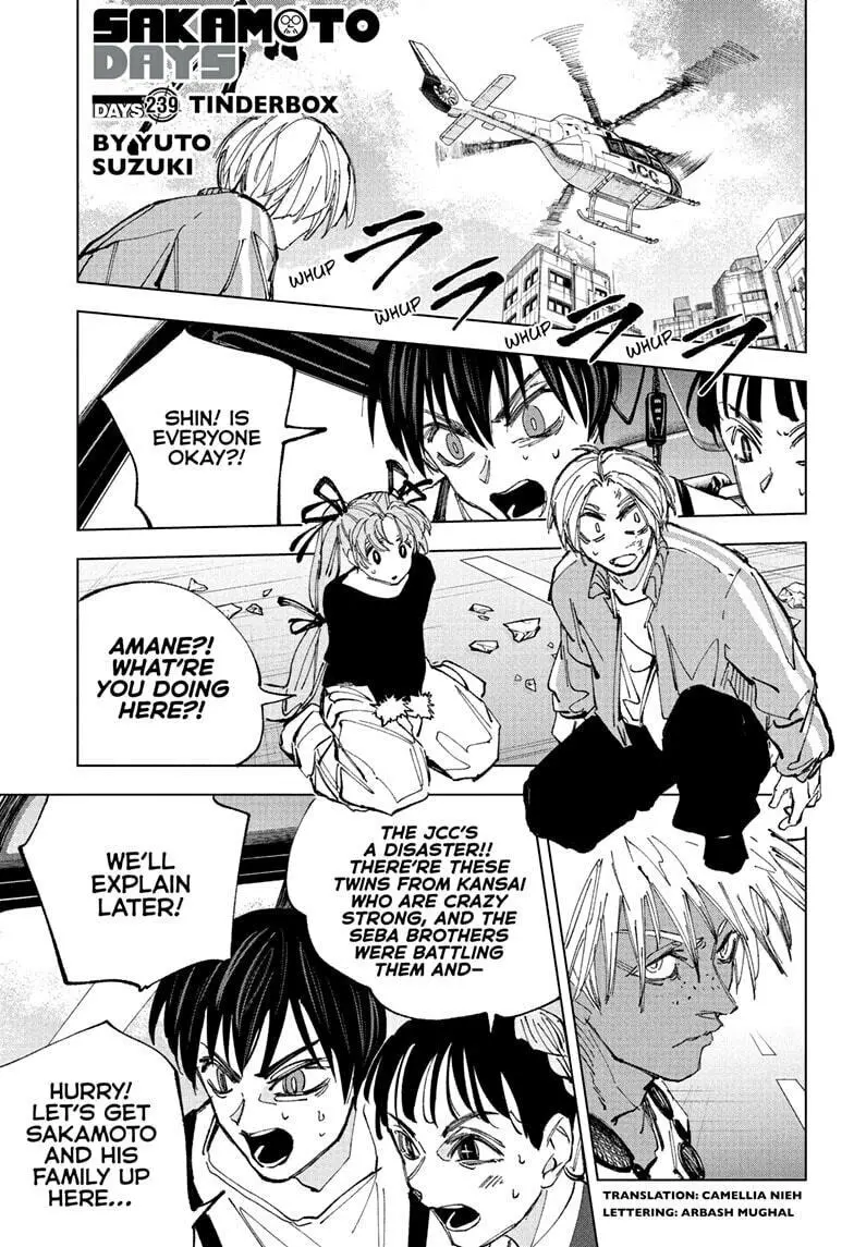 Sakamoto Days Manga Online, chapter 239, page 1