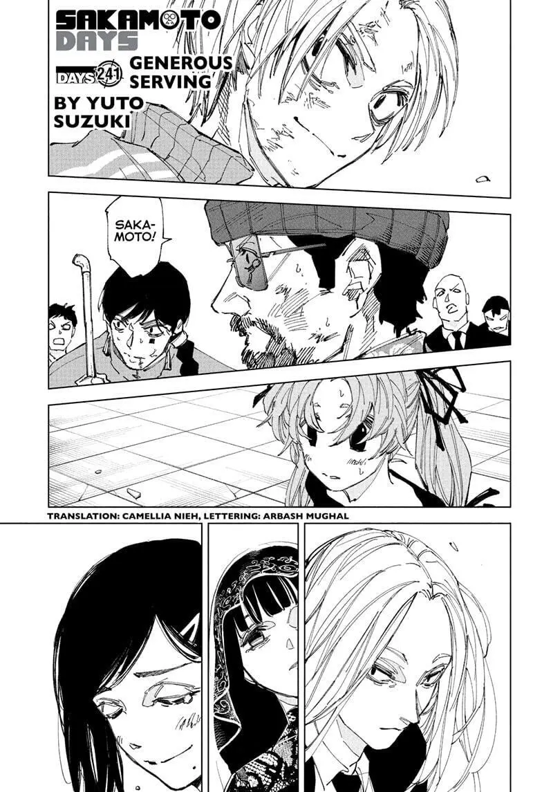 Sakamoto Days Manga Online, chapter 241, page 1