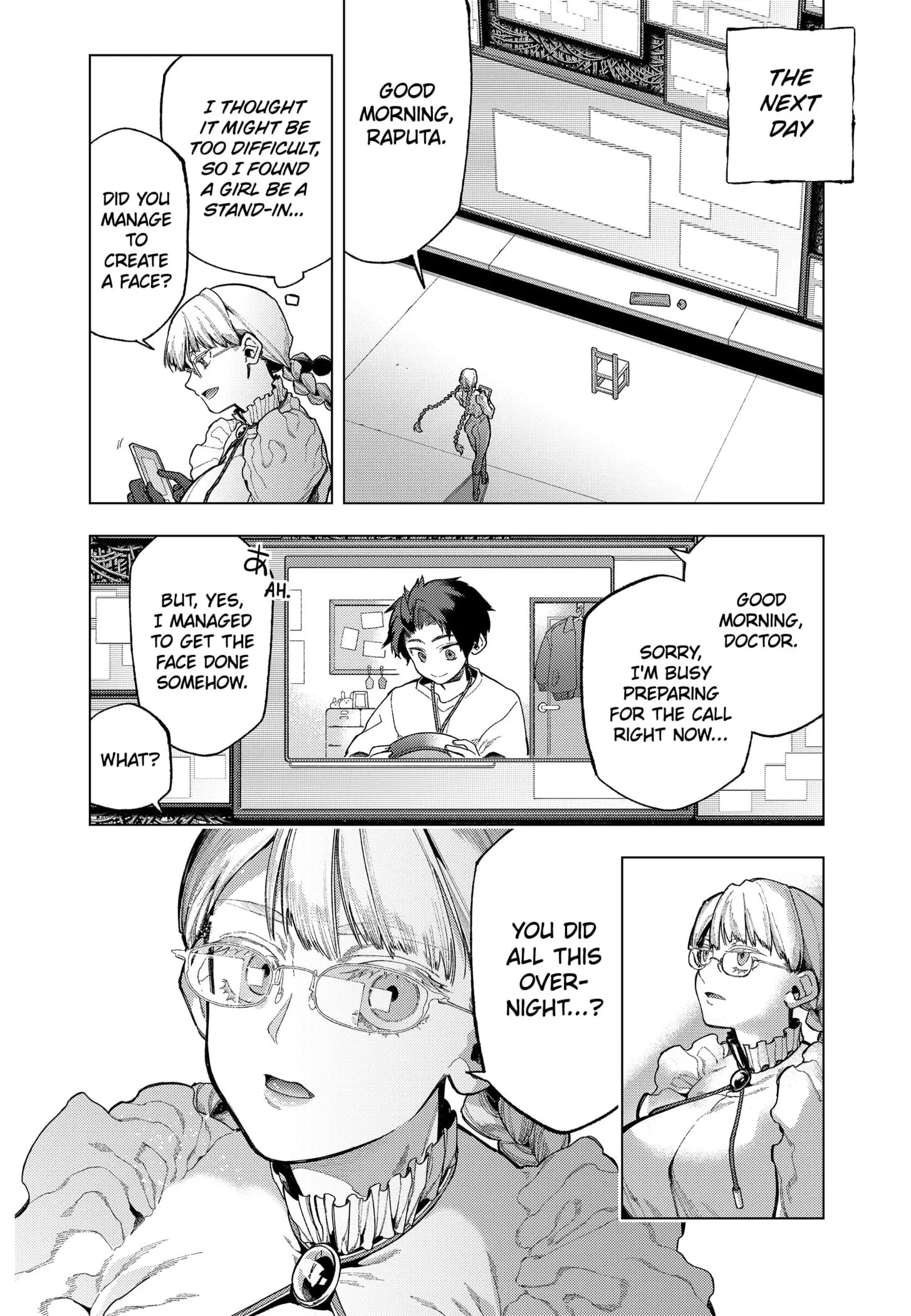 Deep Raputa Manga, chapter 1, page 32