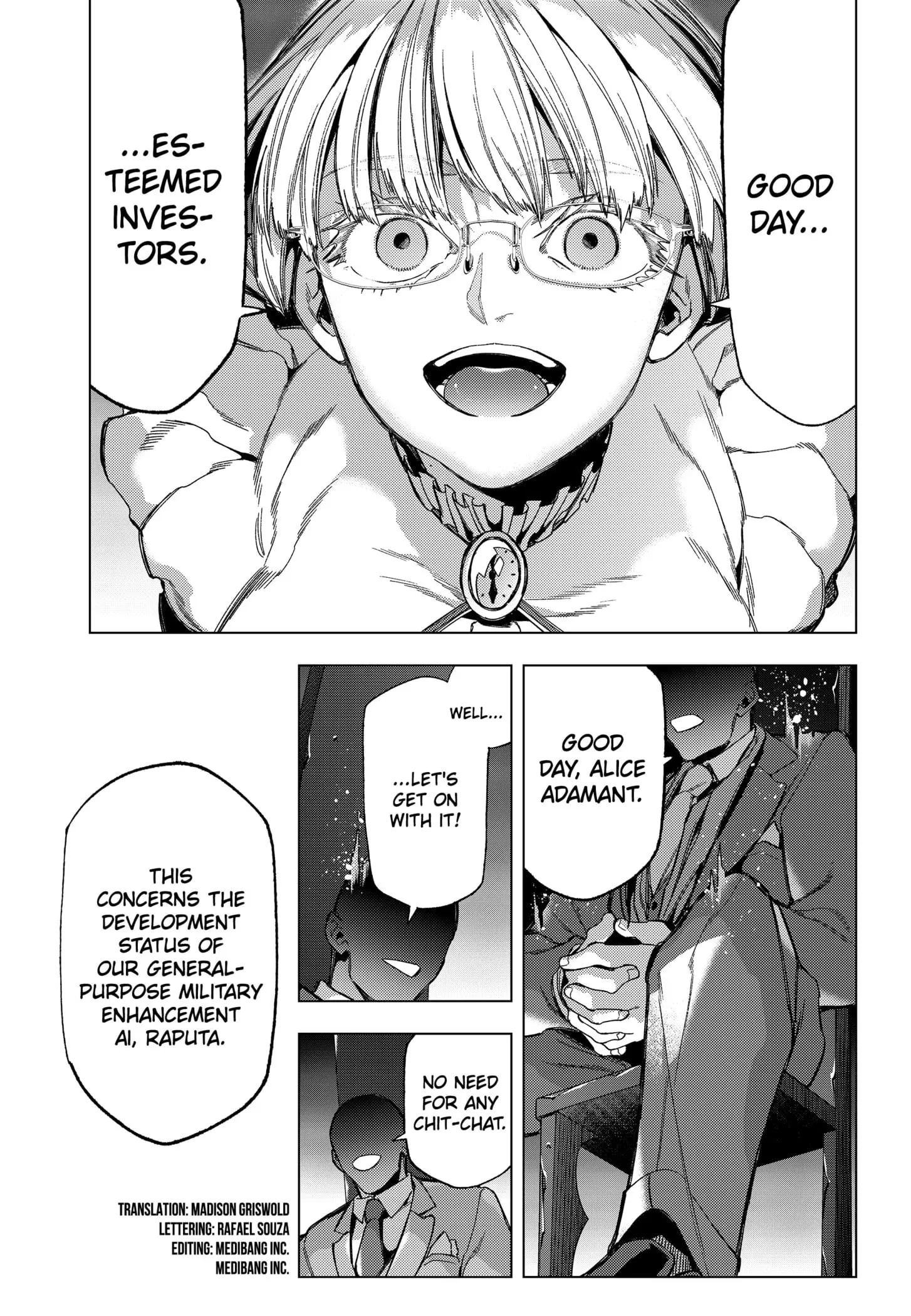 Deep Raputa Manga, chapter 3, page 4