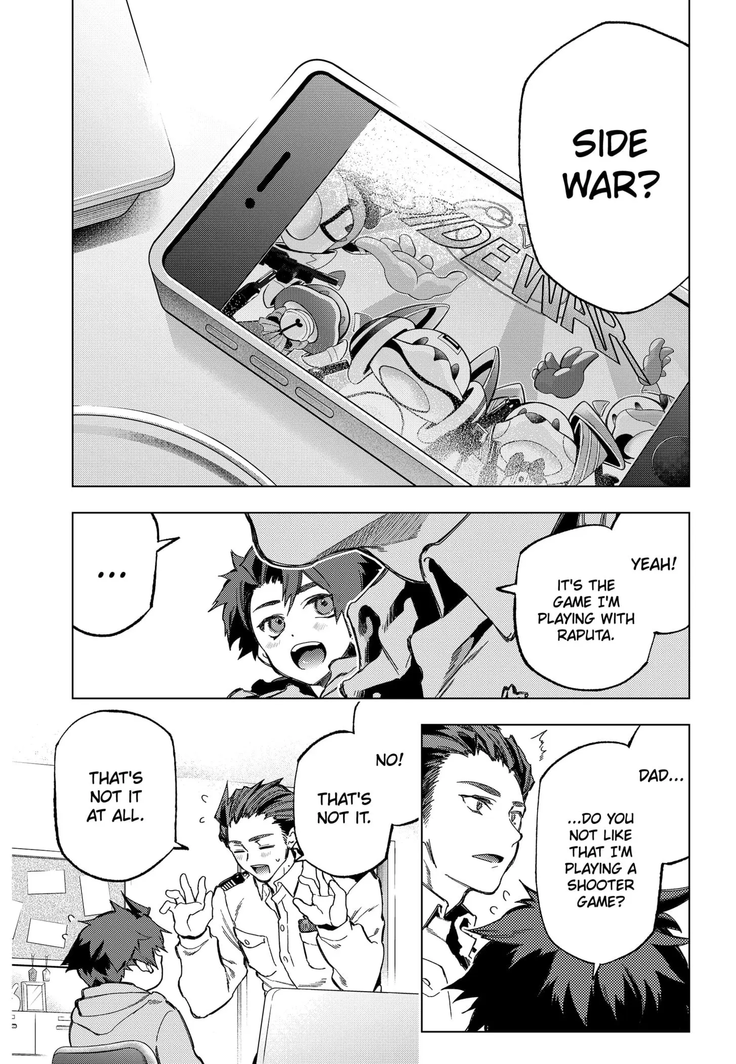 Deep Raputa Manga, chapter 3, page 22